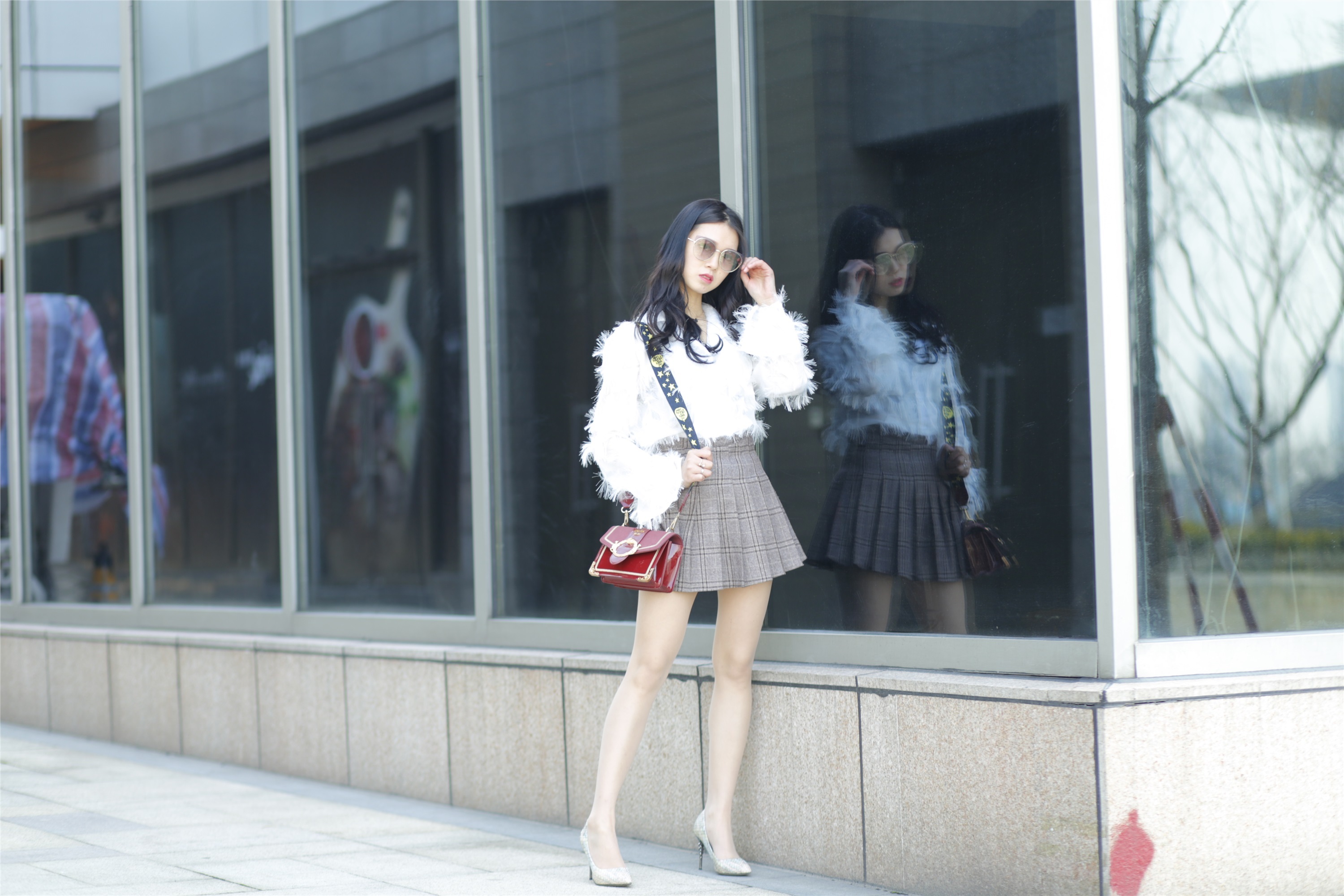 奈丝写真 NO.082 小敏-编织纹高跟鞋